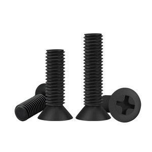 Tornillos de Plástico con Cabeza Plana y Hueco Cruzado M2 M2.5 M3 M4 M5 M6, Tornillos de Seguridad Aislados de Nylon DIN965 - Product Image 4