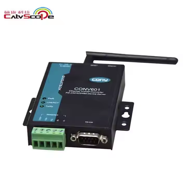 1 Way IOT Gateway Support RS232/RS422/RS485 to IP (4G optional) CONV601 SERIES Serial Port Device Networking Server
