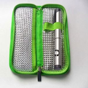 Portable Insulin Pen Cooler Bag Waterproof Oxford Cloth Double Zipper Design Diabetic Insulin Aluminum Foil Drugs Freezer - Product Image 1