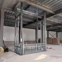 Ascenseur de fret hydraulique industriel de 10 m, élévateurs verticaux, élévateur de chargement de marchandises pour entrepôt, pour stockage en usine