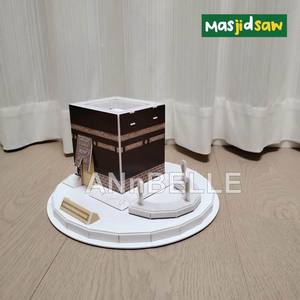 Câu đố bọt <span class=keywords><strong>3D</strong></span> mô hình masjid nổi tiếng kaaba al-nabawi al-haran mái vòm của nhà thờ Hồi giáo đá lớn của Thánh Địa mecca Medina al-kaaba (saudi arabia) - Product Image 2