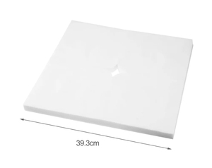 Tissu non tissé imperméable à l'eau tampons de chevet de massage jetables serviettes à trou carré pliant ménage couverture de trou de visage uni pour - Product Image 3