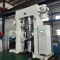 Ligne de production de mastic automatique YuShun 300L, mélangeur planétaire double, mélangeur planétaire haute viscosité