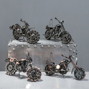 Modèle de <span class=keywords><strong>moto</strong></span> Harley créatif Véhicules moulés sous pression statiques Collection Loisirs Alliage <span class=keywords><strong>Moto</strong></span> Jouet Cadeau de collecte - Product Image 4