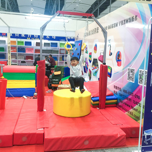 Customizable New Design Children's Rings and Mats for Gymnastics-Eco-friendly Steel Construction with Customized Color & Logo