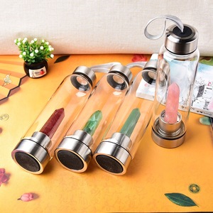 थोक प्राकृतिक क्रिस्टल बिंदु उपचार क्रिस्टल <span class=keywords><strong>wand</strong></span> क्वार्ट्ज ग्लास क्रिस्टल जेम्स्टोन पानी की बोतल - Product Image 6