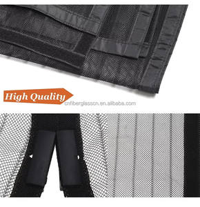 2023 fábrica al por mayor nueva mosquitera magnética diseño moderno cortina de puerta de pantalla de poliéster a prueba de <span class=keywords><strong>mosquitos</strong></span> - Product Image 2