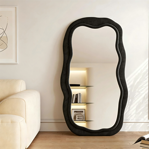 Specchio a Figura Intera da Pavimento in Flanella con Forma Speciale - Product Image 2