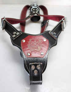 Collares de cuerpo de cuero súper genuino Collar de perro de producción especial Precio Producto de rendimiento Collar de perro - Product Image 2