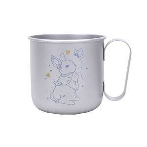 Titanium Animal Pattern Mug 350ml Cute Coffee <b>Cup</b> For Gift Tea <b>Cup</b> Lightweight Reusable Portable Mug - Product Image 1