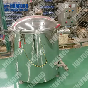 Paslanmaz çelik otomatik pişirme yağ arıtma makinesi
