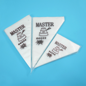 Kantong Piping Plastik Transparan HDPE Berkualitas Tinggi 20*30cm, Kantong Kue Cetak, Alat Dekorasi Kue Generasi Baru - Product Image 4