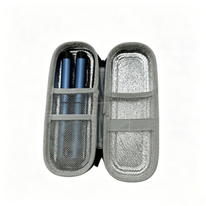 Long Term Thermal Insulation Medicine Package with <b>Ice</b> Pack Included Portable Water Resistant <b>Cooler</b> Storage Carrying <b>Box</b> - Product Image 3