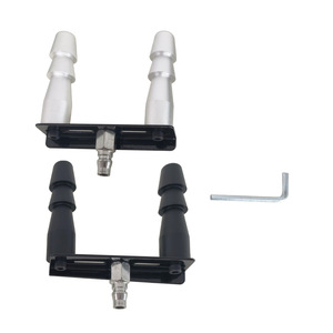Connecteur double fourche spécial pour femmes, adaptateur double prise métallique, pour le commerce extérieur, direct usine transfrontalière - Product Image 2