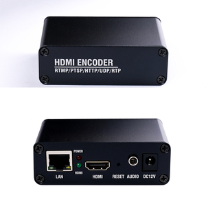 ตัวแปลงสัญญาณ H265 H264 สำหรับอุปกรณ์เข้ารหัสพร้อมอินพุตเสียงแบบอนาล็อก รองรับความละเอียด 1080p60 สำหรับแปลงวิดีโอเป็นสตรีม IP โปรโตคอล RTMP/RTSP สำหรับระบบเฮดเอนด์ - Product Image 1