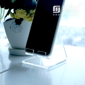 Présentoir de téléphone portable en acrylique, support d'affichage en lucite pour accrocher des accessoires de téléphone portable - Product Image 2