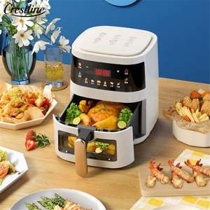 <span class=keywords><strong>Friteuse</strong></span> à air de style nouveau, four électrique numérique sans huile, 5L, <span class=keywords><strong>friteuse</strong></span> à air intelligente de haute qualité - Product Image 1