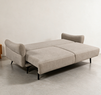 Ensemble de canapés modulaires OEM en gros, canapé-lit 3 places, futons, mobilier de luxe au design européen pour salons