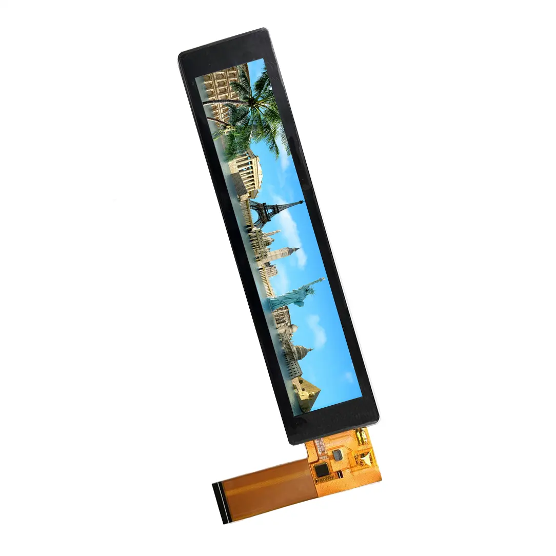 בר נמתח קטן TFT LCD מסך 6.9 אינץ' תצוגת LCD מגע קיבולי 280*1424 ממשק MIPI