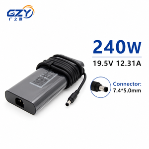 แหล่งจ่ายไฟ AC DC 240W 19.5V 12.31A 7.4*5.0 มม. อะแดปเตอร์แล็ปท็อป ที่ชาร์จโน้ตบุ๊ก  อะแดปเตอร์แล็ปท็อปกำลังไฟสูง - Product Image 1