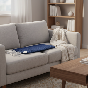 Customized Grey <b>Electric</b> <b>Heating</b> <b>Pads</b> 30x60cm Europe Style Thermal Equipment <b>Heated</b> <b>Pad</b> for Women <b>Heating</b> - Product Image 1