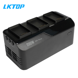 LKTOP Chargeur Rapide 200W 3 Canaux pour Batteries de Quadricoptère DJI Avata 2 et Appareils PD Version Bureau - Product Image 1