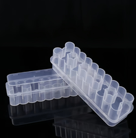 Boîte à peptides en plastique transparent OEM de 3 ml, lot de 24, étui de rangement pour peptides, résistant aux chocs, compatible réfrigérateur, design modulaire, haute qualité, logo personnalisé