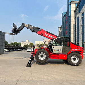 Empilhadeira Diesel Telescópica 4000kg 4-Wheel Drive 7m 14m 18m Altura de elevação Empilhadeira Telescópica Com Cabine - Product Image 2