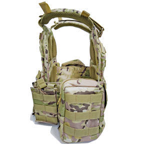 صفيحة معدات أمنية من نسيج أكسفورد نظام مولي ، صفيحة واقية من الطعنات التكتيكية ، سترة مموهة - Product Image 3