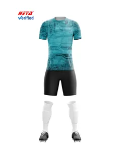 Wholesale Cheap Club and Team Latest Designs Youth Sublimated Soccer Uniform Set Custom Soccer Jersey Football Shirt