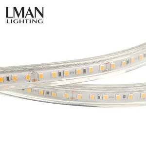 Lampu Strip Led 2835 Koneksi Laki-laki Perempuan, Lampu Led Putih Hangat 120Led