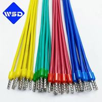 Câble de raccordement personnalisé avec faisceau de câbles, borne annulaire en caoutchouc silicone, 2AWG 6AWG 8AWG, pour onduleur solaire marin