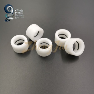 Roue de pression en plastique pour machine d'impression offset Roland 700, pièce 011M073930, roue de pression en caoutchouc pour jauge avant - Product Image 2