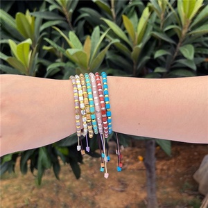 Men's Woman Natural Stone Tibetan Friendship Dainty <strong>Beads</strong> <strong>Bracelets</strong> Lovers Couples Yoga Meditation Reiki Wristband Jewelry Gifts - Product Image 6