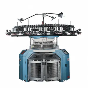 Máquina de tricô circular HuanS de alta velocidade personalizada de lado único preço barato de fábrica