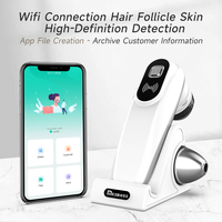 MEIBOYI Wifi Scalp Microscope Hair Skin Detector / Mini Scalp Hair Analysis Instruments Wireless Dermascope Home Use Beautys