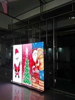 Pantalla de póster Led a todo Color de alta definición Monitor P2.5 Pantalla Led de pie Tienda Publicidad Señalización de póster digital