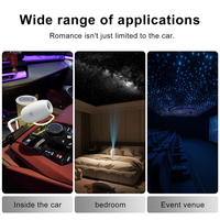 Projecteur de ciel étoilé USB ultra-clair, planétarium, lumière de nuit portable mini flexible à 360 degrés pour le toit de la voiture, pour la chambre à coucher