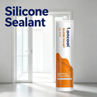 Scellant structurel en silicone transparent Loncool, résistant à l'eau et aux intempéries, haute adhérence, pour la construction et l'étanchéité