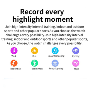 Màn Hình Lớn 350MAh Pin 1.96 Inch Thời Gian Thực Đo Nhịp Tim Đa Chế Độ Thể Thao <span class=keywords><strong>Pedometer</strong></span> Ngủ Giám Sát Đồng Hồ Thông Minh - Product Image 6
