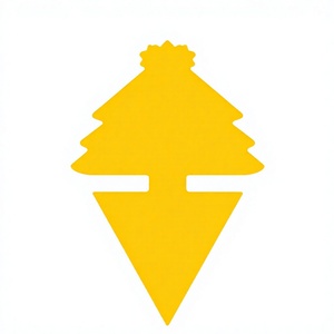 Sticky insect trap <b>board</b>, special-shaped fly trap, fly sticker, insect trap, yellow <b>board</b>, flower-shaped sticky insect trap - Product Image 3