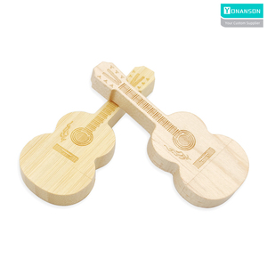 Unidades <span class=keywords><strong>Flash</strong></span> USB de guitarra de madera 32GB 64GB 128GB Pen Drive de logotipo personalizado 64GB Caja de memoria USB de madera Regalos 8GB 16GB - Product Image 5