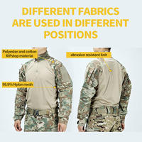 Nouvelle combinaison de travail camouflage pour homme, respirante, à manches longues, durable, avec sangle de taille
