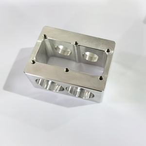 OEM tùy chỉnh màu xanh màu xanh lá cây bạc Anodized phần nhôm CNC gia công dịch vụ cho thiết bị nhà thành phần cấu trúc dây EDM - Product Image 2