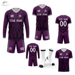 Maglia da Calcio Personalizzata Professionale, Asciugatura Rapida, Traspirante, 100% Poliestere, Abbigliamento Sportivo Unisex per Adulti, Alta Qualità - Product Image 1