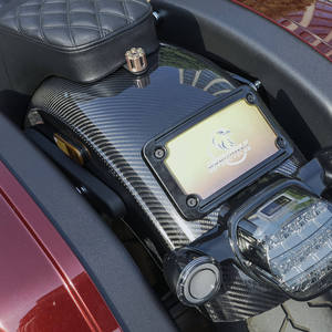 บังโคลนหลังคาร์บอนไฟเบอร์ฟอร์จ สำหรับ CRUISER SOFTAIL STANDARD FAT BOB <span class=keywords><strong>SPORT</strong></span> <span class=keywords><strong>GLIDE</strong></span> HYDRA-<span class=keywords><strong>GLIDE</strong></span> REVIVAL 2024-2025 - Product Image 3