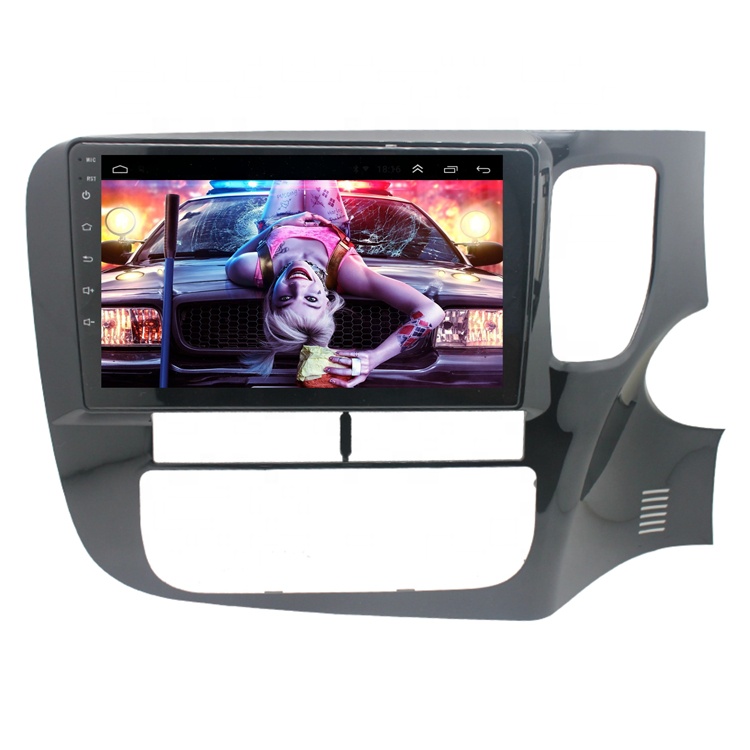 Автомагнитола на Android 10, стерео, Dvd, мультимедийный видеоплеер для Mitsubishi Outlander 3 GF0W GG0W 2012 - 2018 RHD с GPS-навигацией