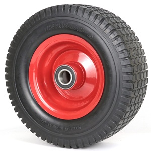 HL HANAK 13 16 pouces 5.00-6/6.50 roue de brouette libre plate en mousse de polyuréthane et pneu pour chariot de chariot tondeuse à <span class=keywords><strong>gazon</strong></span> camion à main - Product Image 1