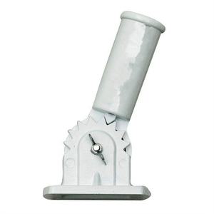 एल्यूमीनियम मिश्र धातु कोण समायोज्य ध्वज ध्रुव आधार दीवार ध्रुव समायोज्य ब्रैकेट/दीवार बैनर ध्रुव - Product Image 4