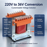 Transformateur de contrôle monophasé haute efficacité 400VA 0,36KW 50/60Hz pour applications industrielles de puissance 220V vers 36V/480V